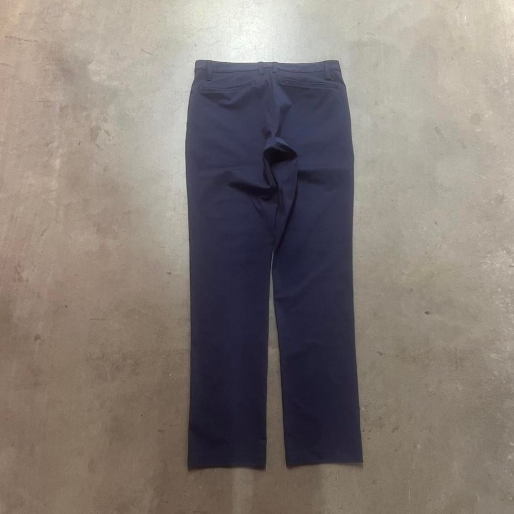Rhone men's blue commuter pants chino stretch slim straight‎ performance 32
